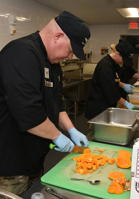 Fresh food being prepared