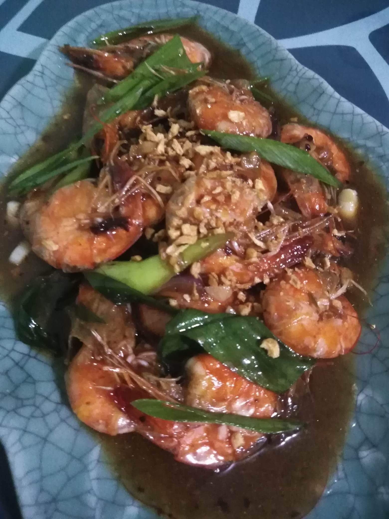Sweet chili shrimp