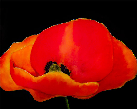 Watercolor Painting by Southern Maryland Artist, Brandy Blackstone