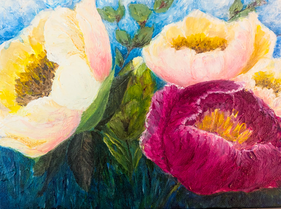 Acrylic painting by Southern Maryland Artist, Brandy Blackstone