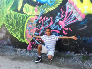 Collab Mural with @SquidShop Pt. 2