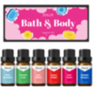 ESSLUX Bath & Body Fragrance Oils Set