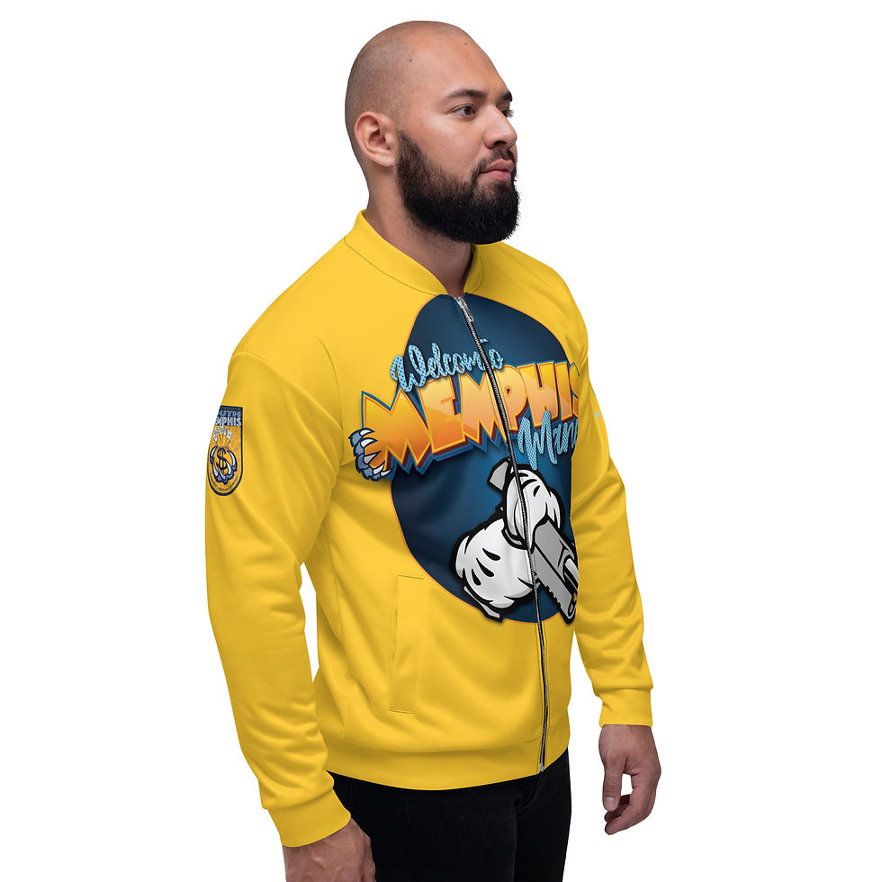 Thumbnail: Unisex Bomber Jacket copy copy