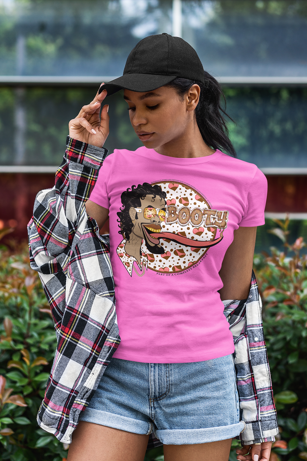 Thumbnail: 2Head Tony Booty Snacks T-shirt
