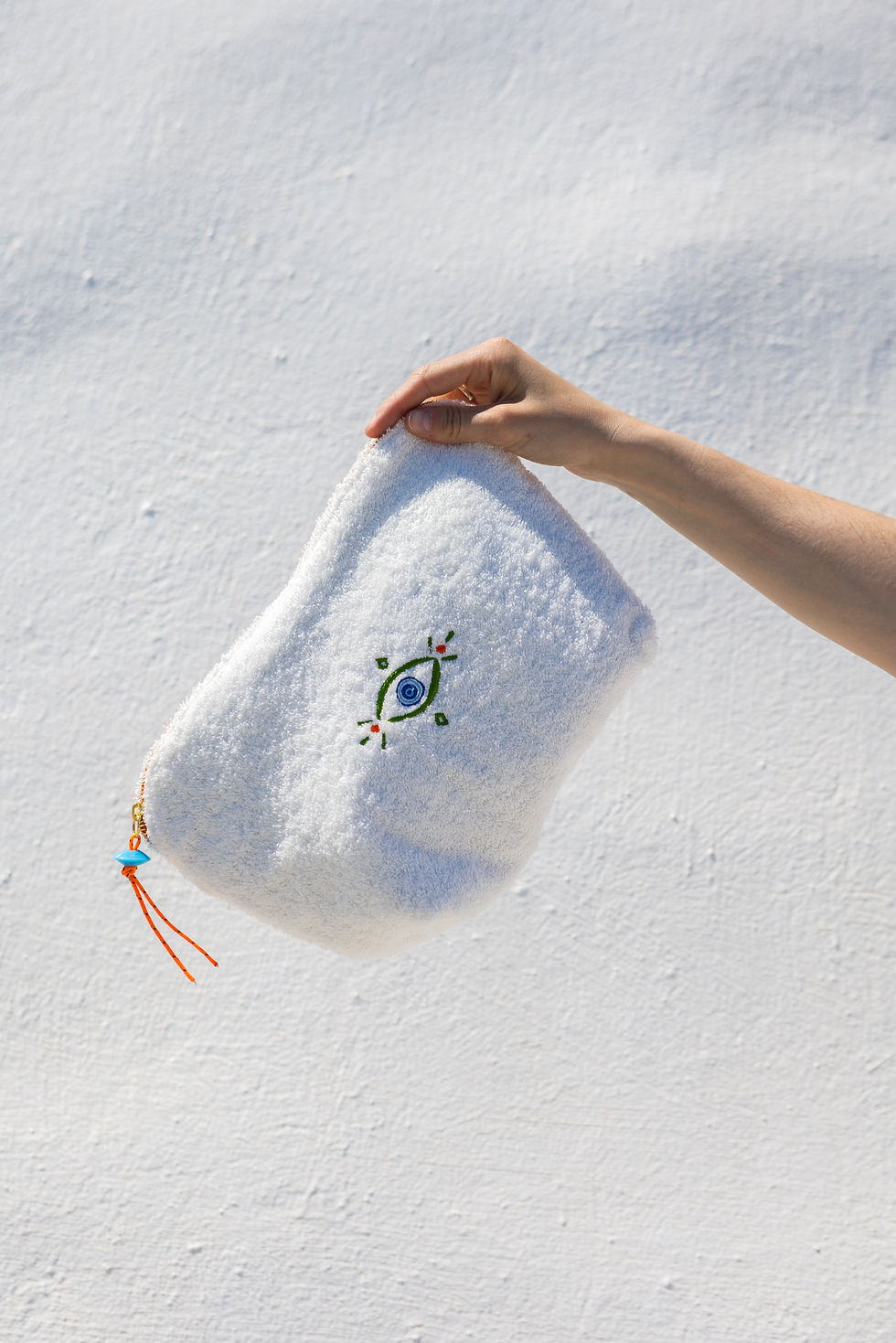 Thumbnail: "SEA YOU" • terry cloth travel pouch