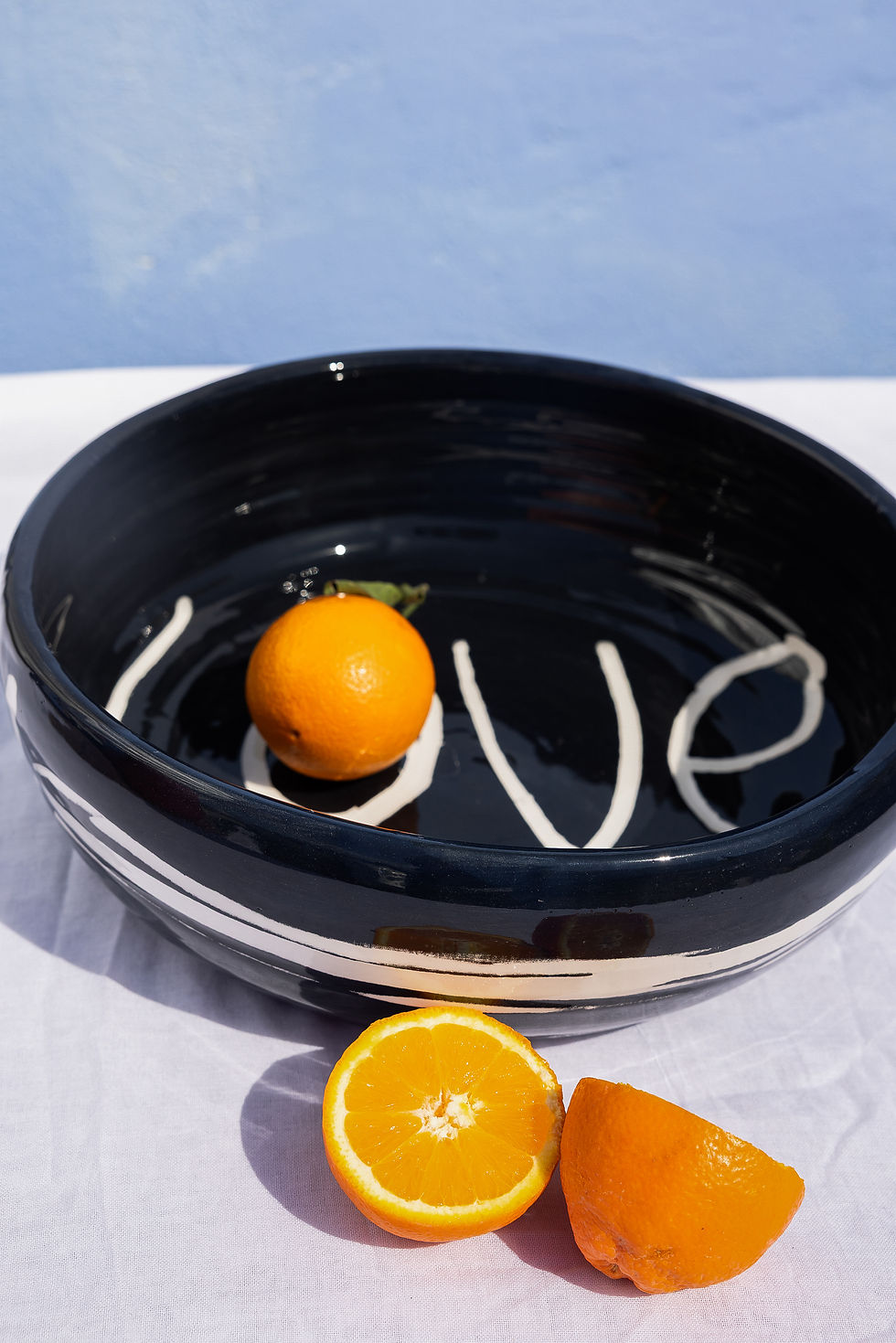 Thumbnail: LOVE black • XL bowl 35cm
