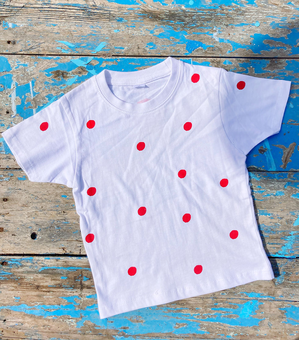Thumbnail: POLKA DOT • kids tshirt