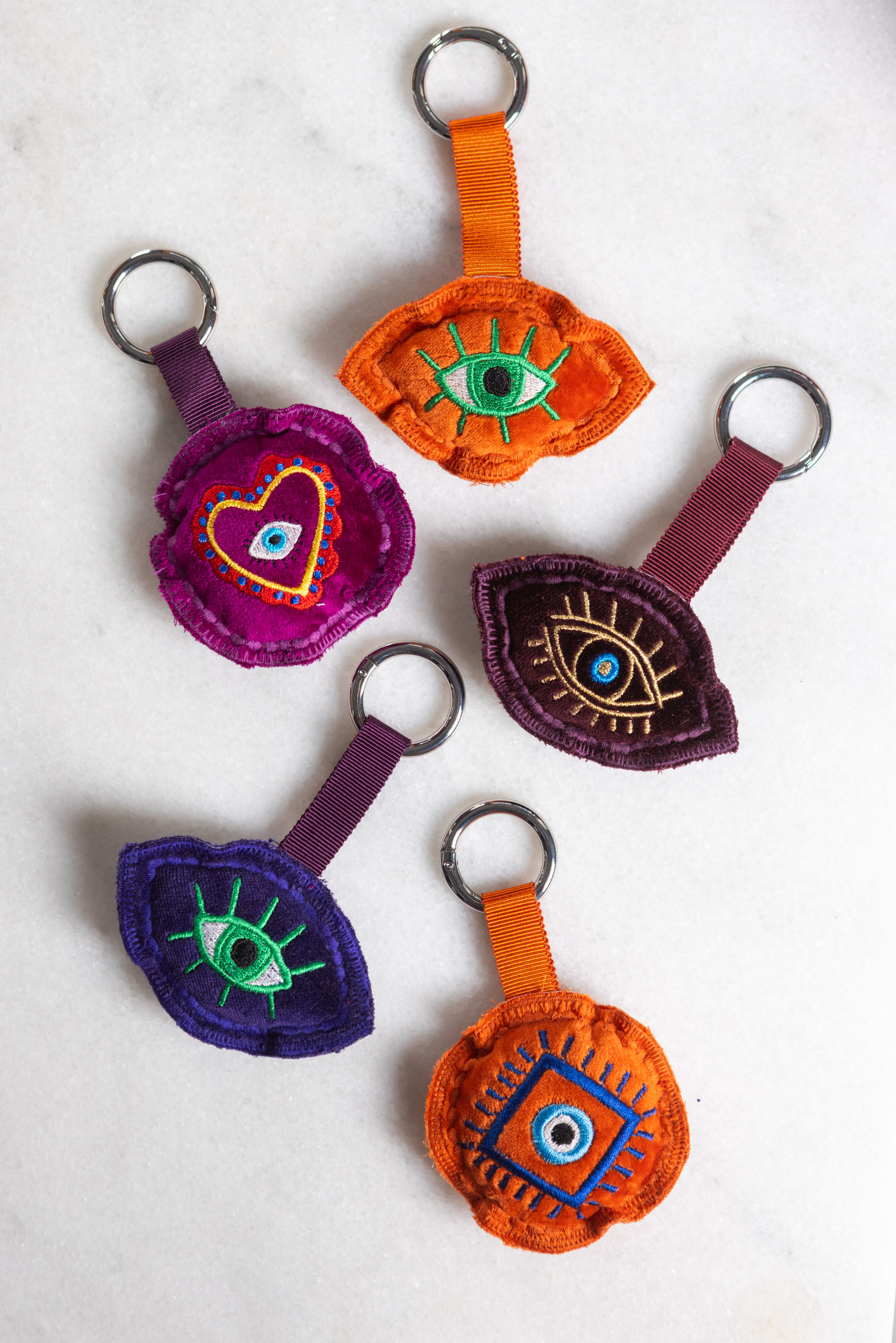 BAG CHARMS • velvet