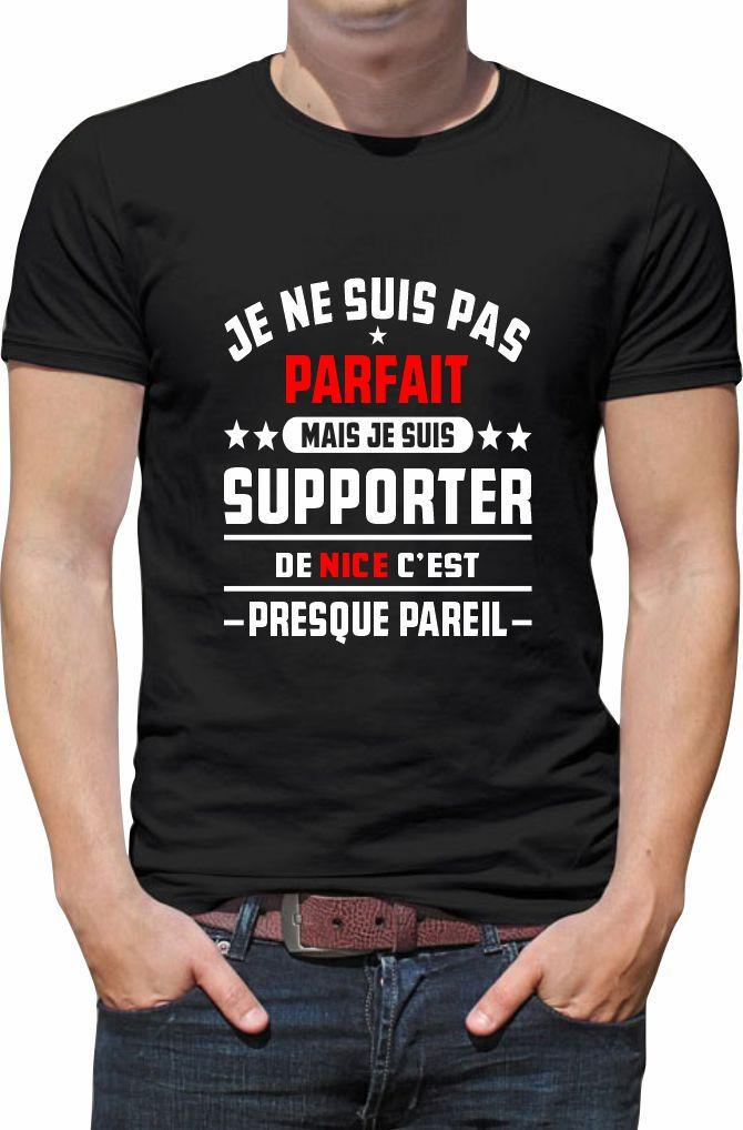 T-shirt FOOT SUPPORTER DE NICE R008