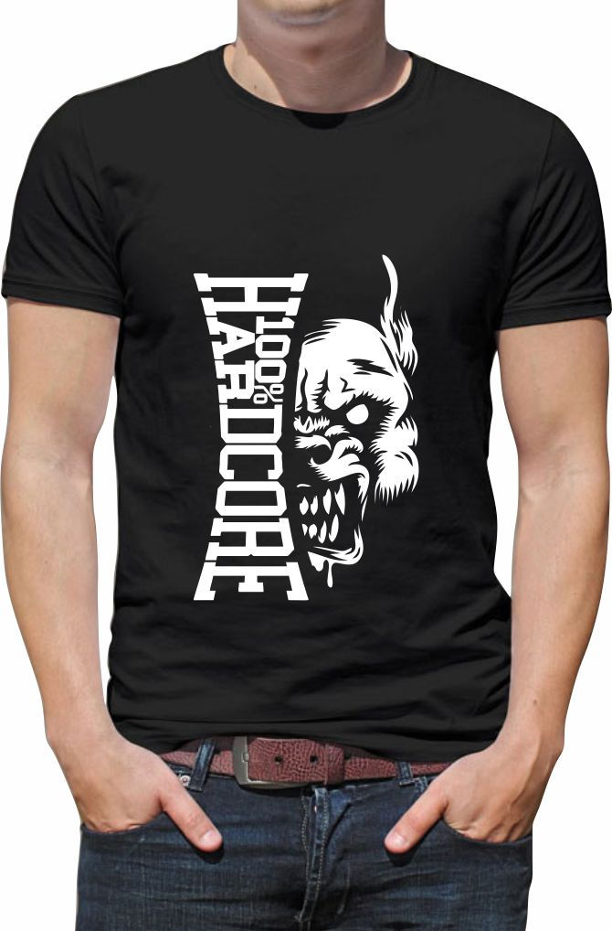 T-shirt 100% hardcore 079