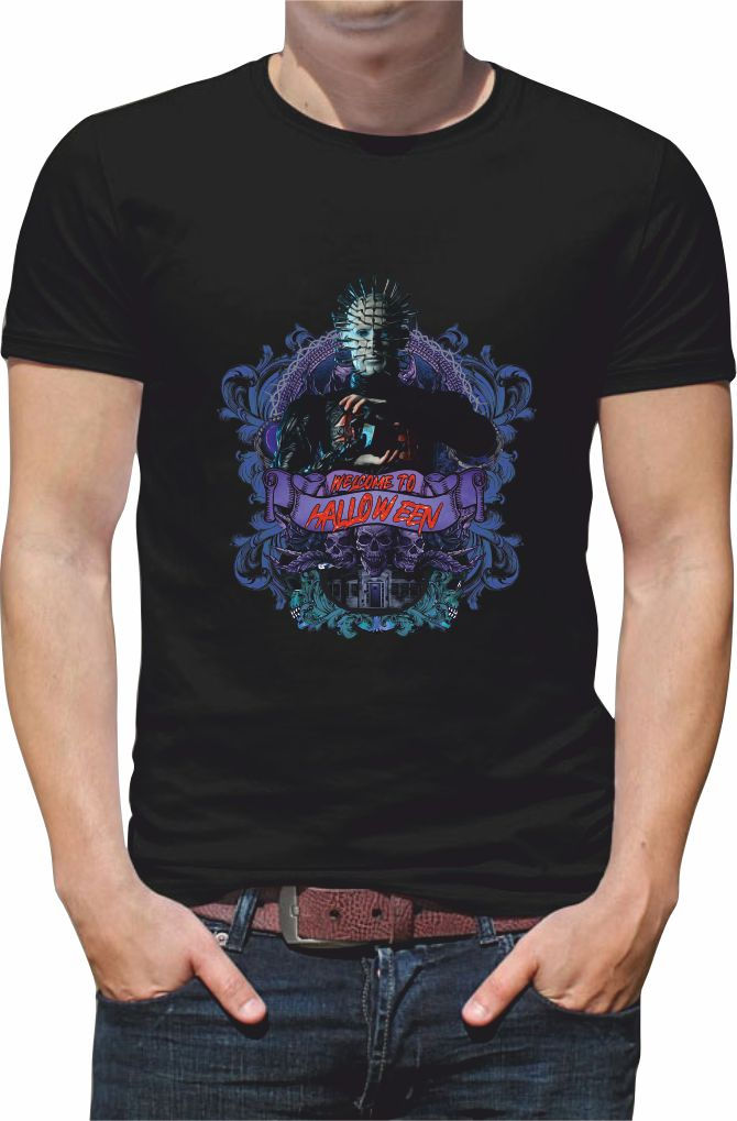 T shirt PINHEAD HELLRAISER horreur halloween S138