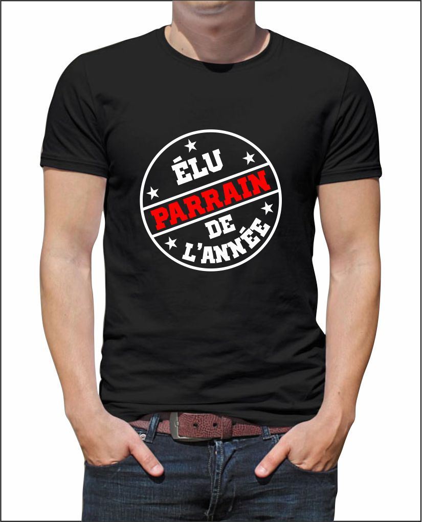 T-shirt élu PARRAIN de l'année I004