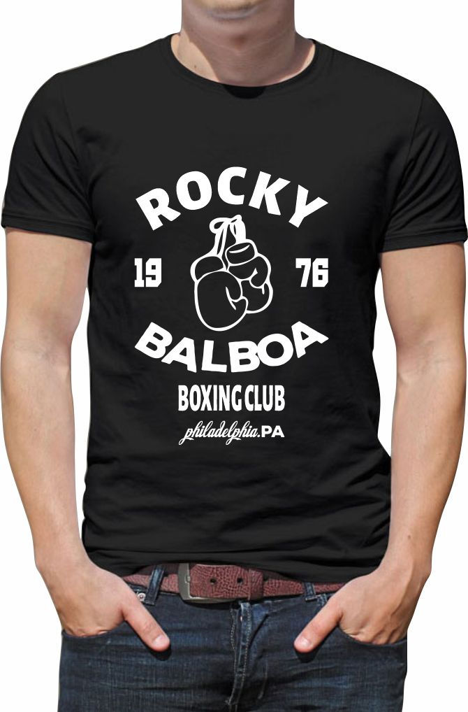 T-shirt rocky balboa boxing club 080