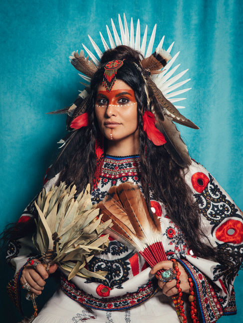 Sacred Queendom Art Studio Portraits by Marta Lamovsek