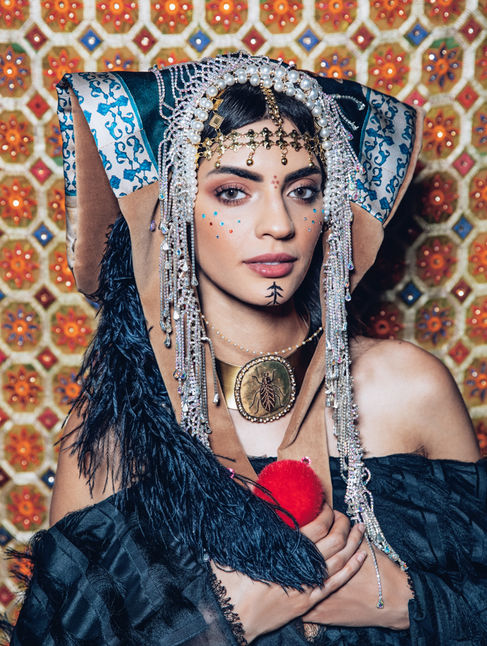 Sacred Queendom Art Studio Portraits by Marta Lamovsek