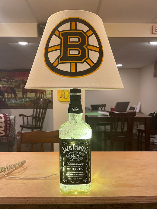 Jack Daniels Lamp | Lucky Penny Creation