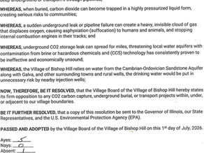 Resolution 2026-03 - CO2 Opposition