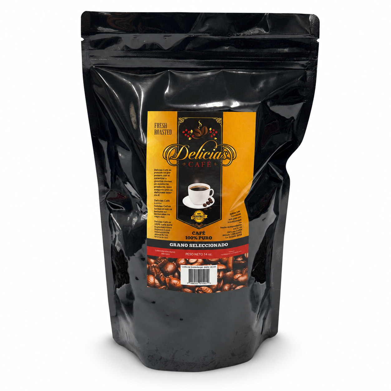 Whole bean coffee 14oz