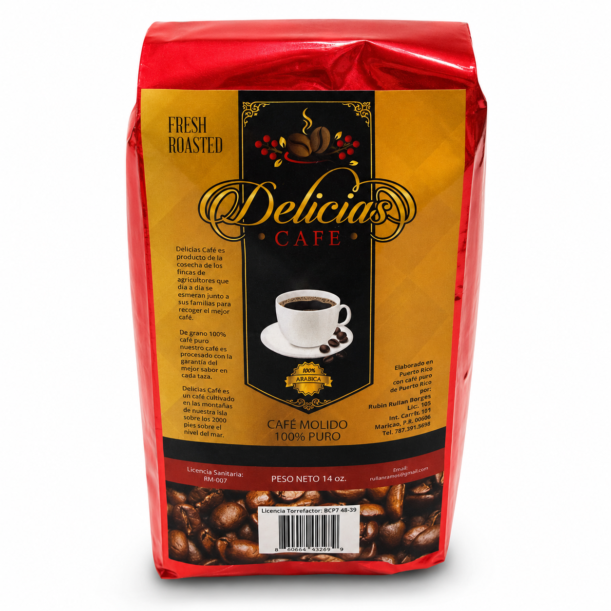 Café Regular 14 Oz.