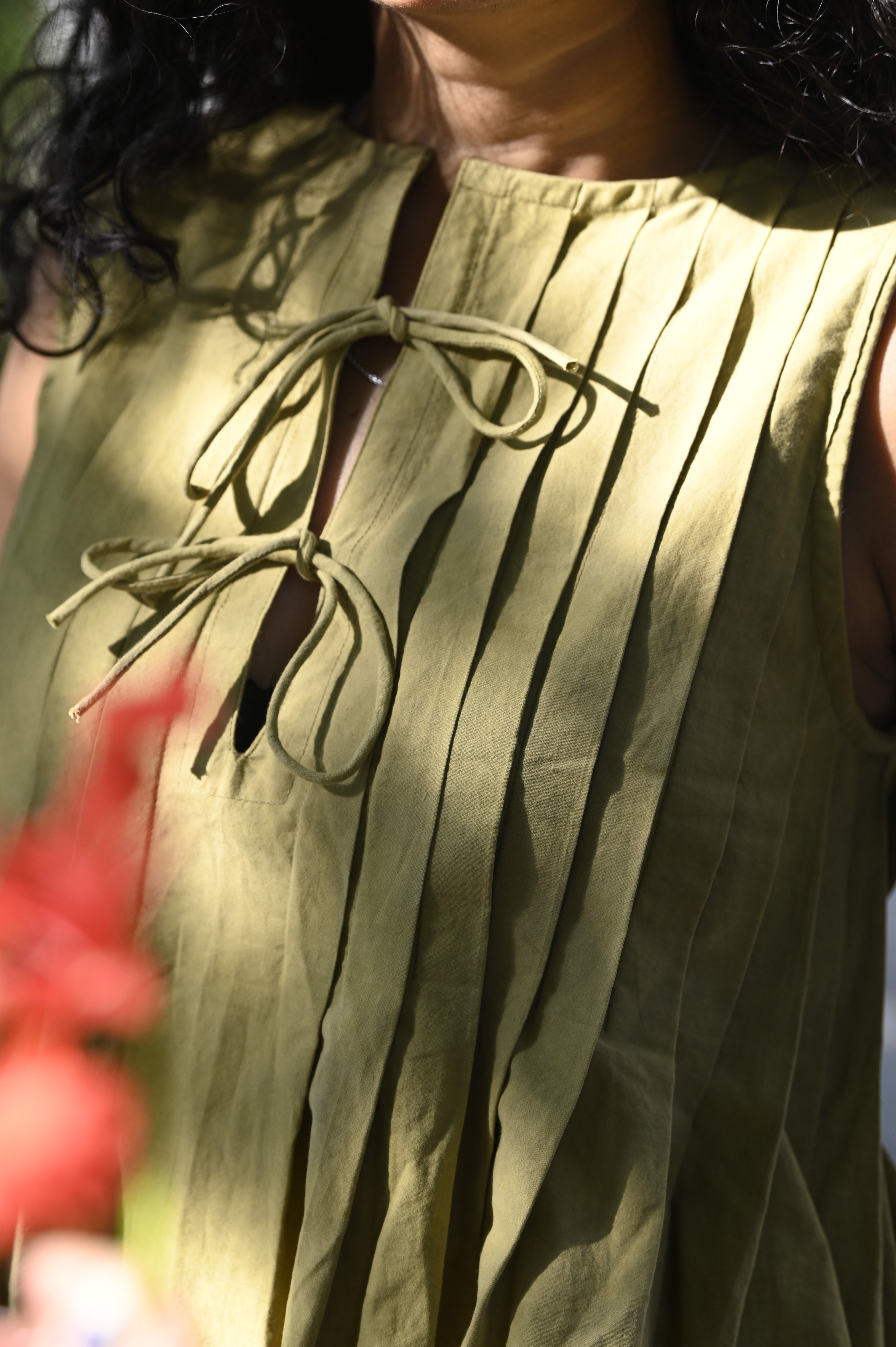Noor - The Henna Leaf Mulmul Top