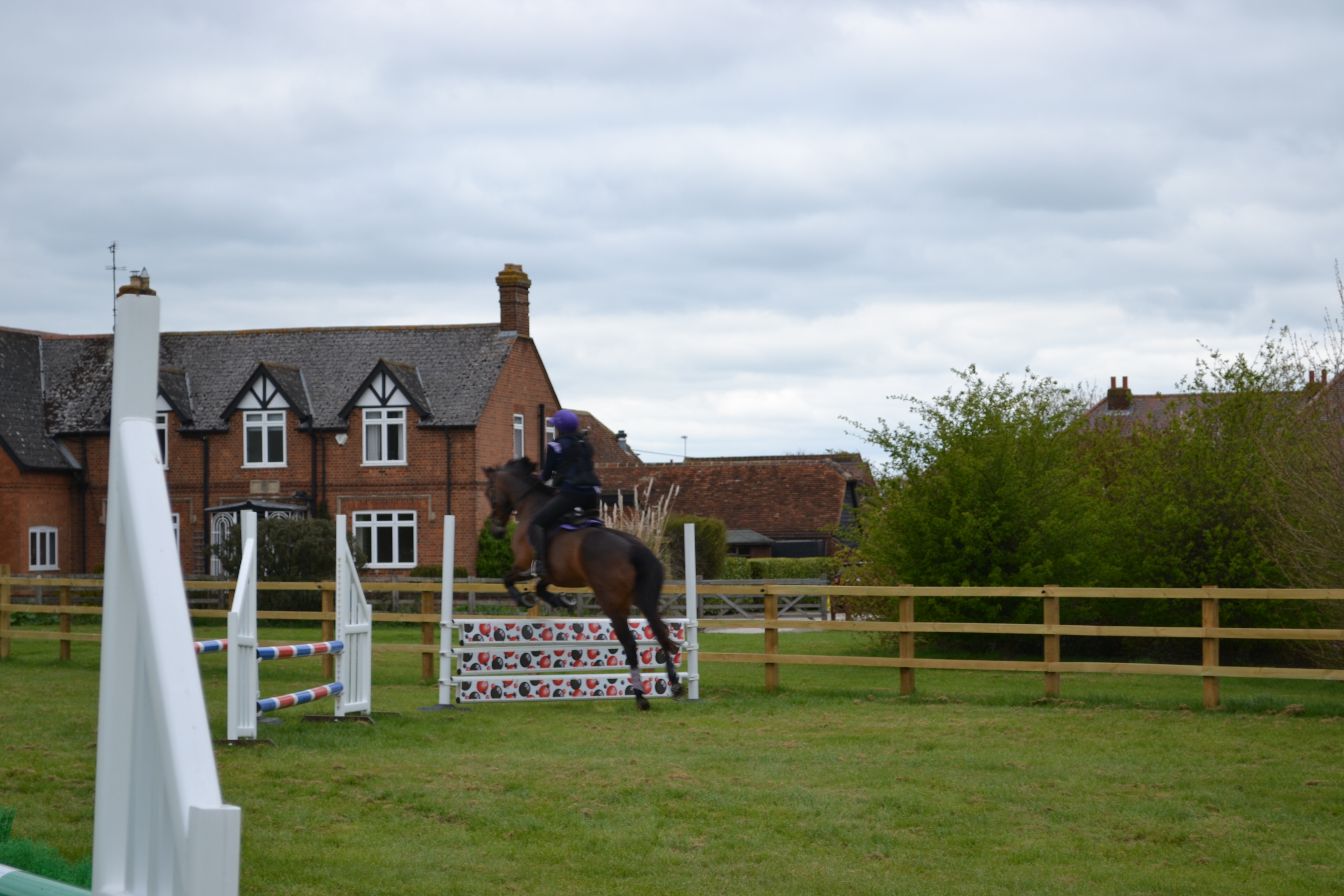 Grass Jumping Paddock Upper Farm Equestrian, Chinnor, Oxfordshire