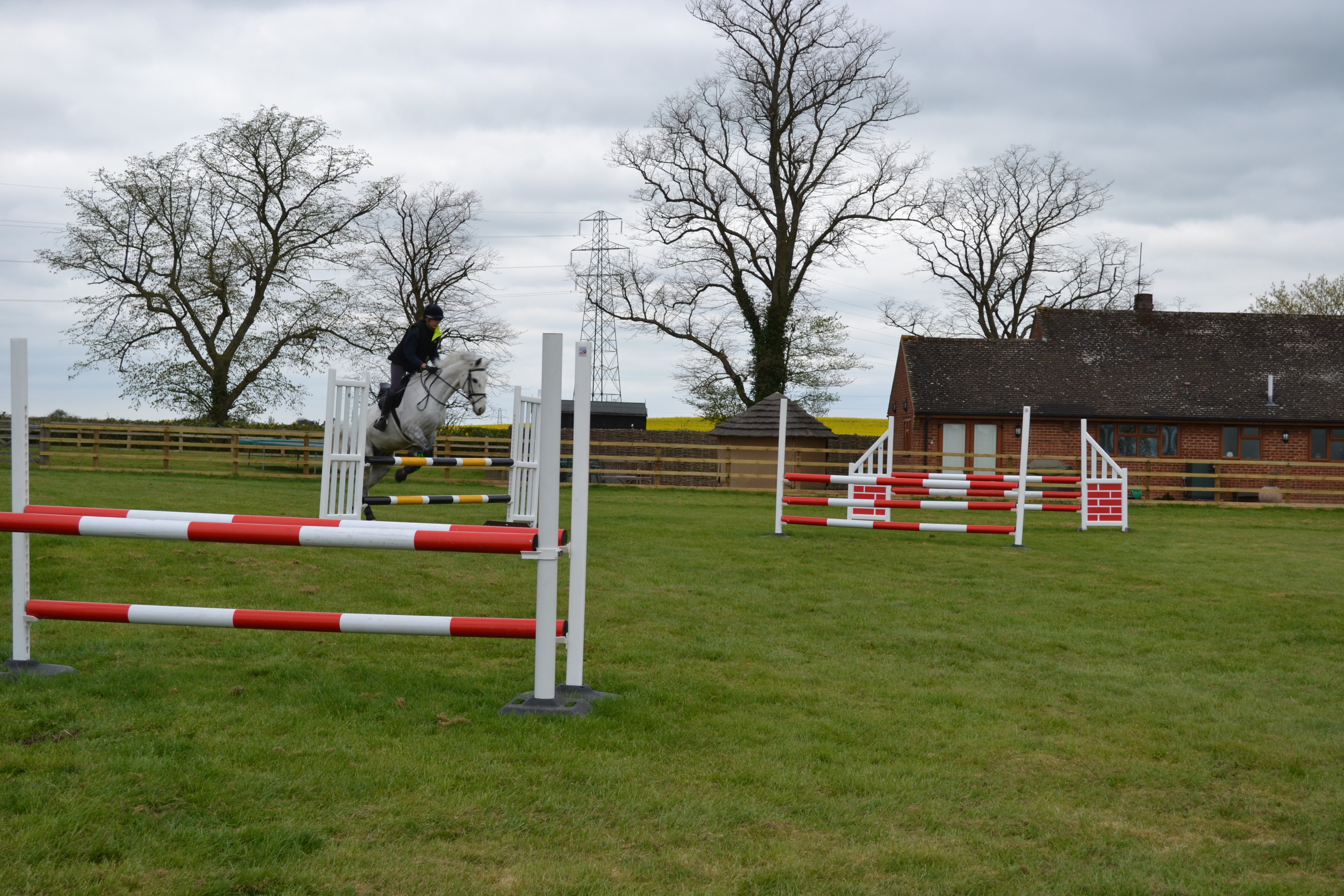 Grass Jumping Paddock Upper Farm Equestrian, Chinnor, Oxfordshire