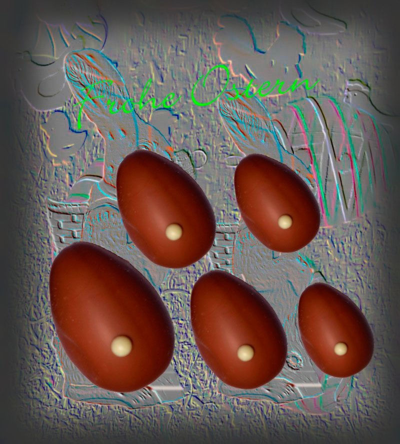 Ingwer Orange Sahne Trüffel Osterei