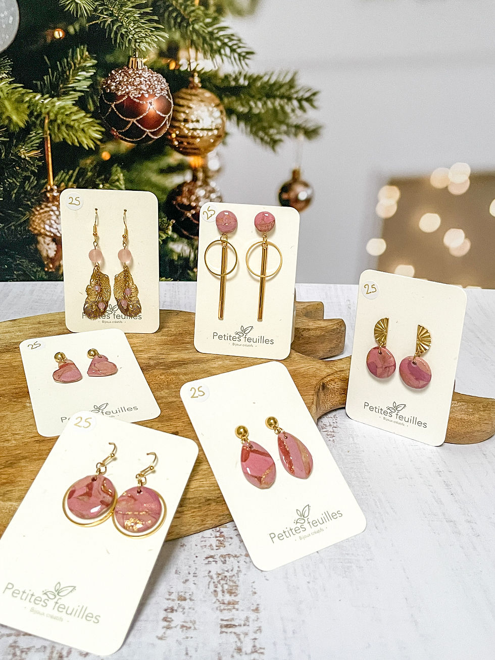 Boucles d'oreilles ROSA