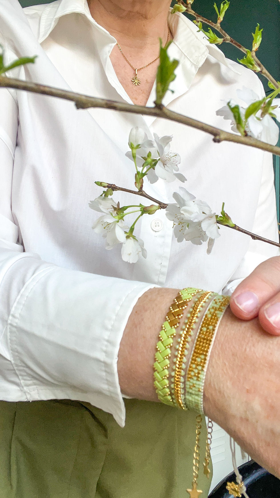 Miniature : Bracelet Mississippi vert d'eau