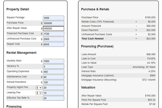 RealEstate - ROI Calculator banner