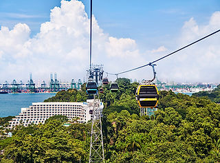 sentosa cable Car