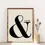 Thumbnail: And Chill Art Deco Modern Canvas Poster