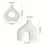 Thumbnail: Ceramic Vase Set Of 2, Pampas Grass Vases For Home Decor