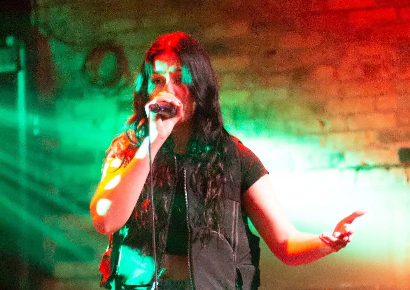 Live Concert Photography with Blake Ferguson captures Sofia Camara performing Live at Rum Runners, London Music Hall, Ontario, Canada. (12)