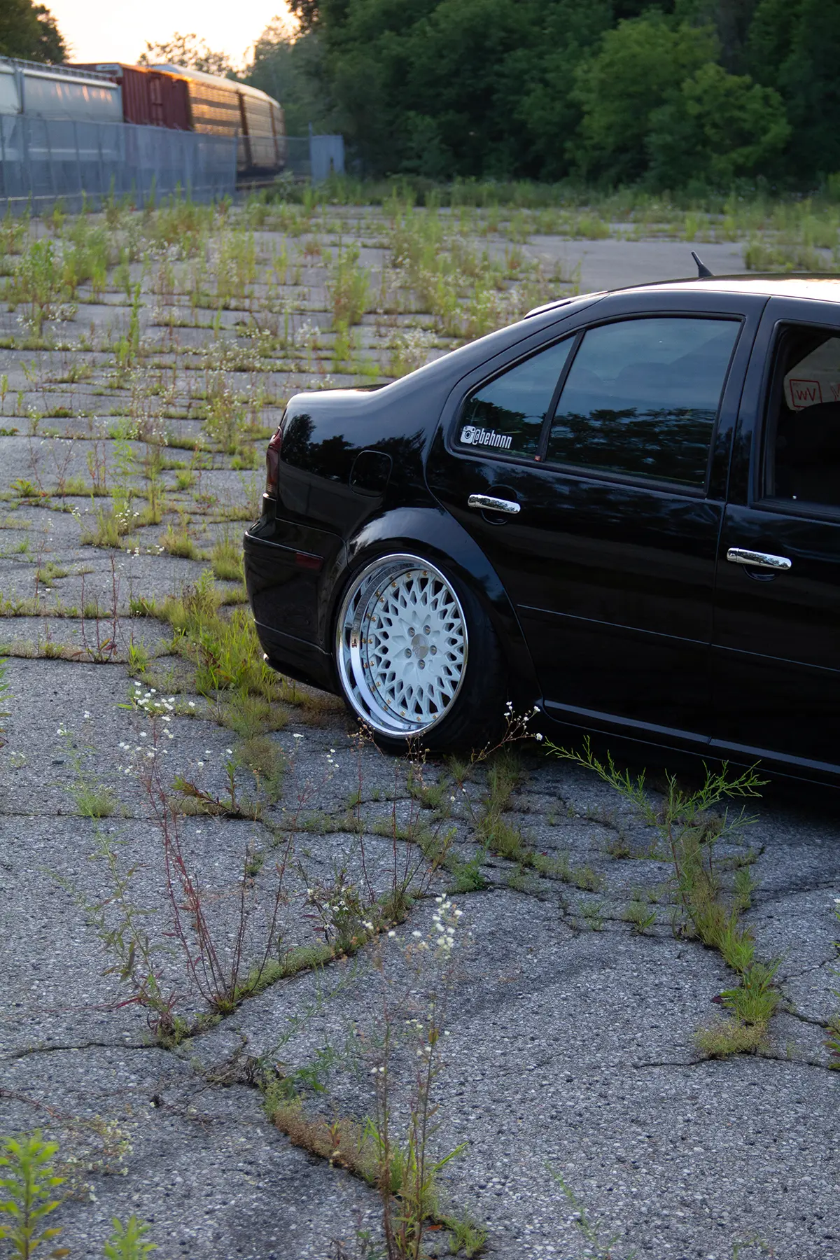 Car Photography by Blake Ferguson depicts Golden Tones Lightroom Presets with Behn and his 2000 VW Jetta MK4 VR6. (2)