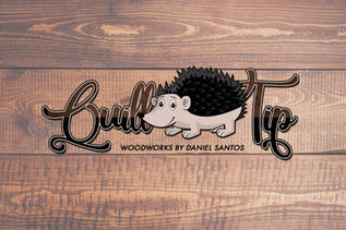 Graphic Design Services depicts a Logo & Brand Identity for QuillTips Woodworks in Orangeville, Ontario, Canada. (3)