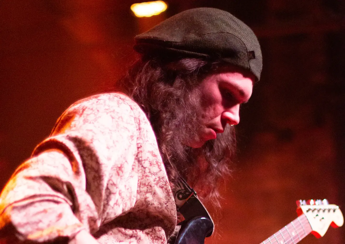 Live Concert Photography with Blake Ferguson captures guitarist Devlin Edgar Flynn performing live at Rum Runners, London Music Hall. (4)
