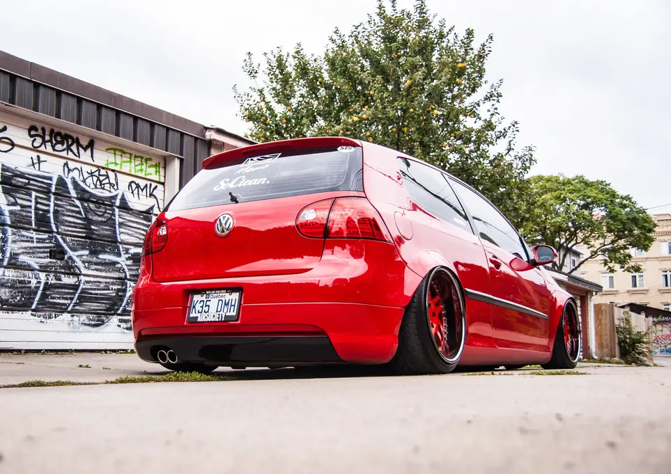 Car Photography by Blake Ferguson depicts Kevin Pratte’s modified 2008 Volkswagen Golf MK5 in China Town, Toronto, Ontario. (2)