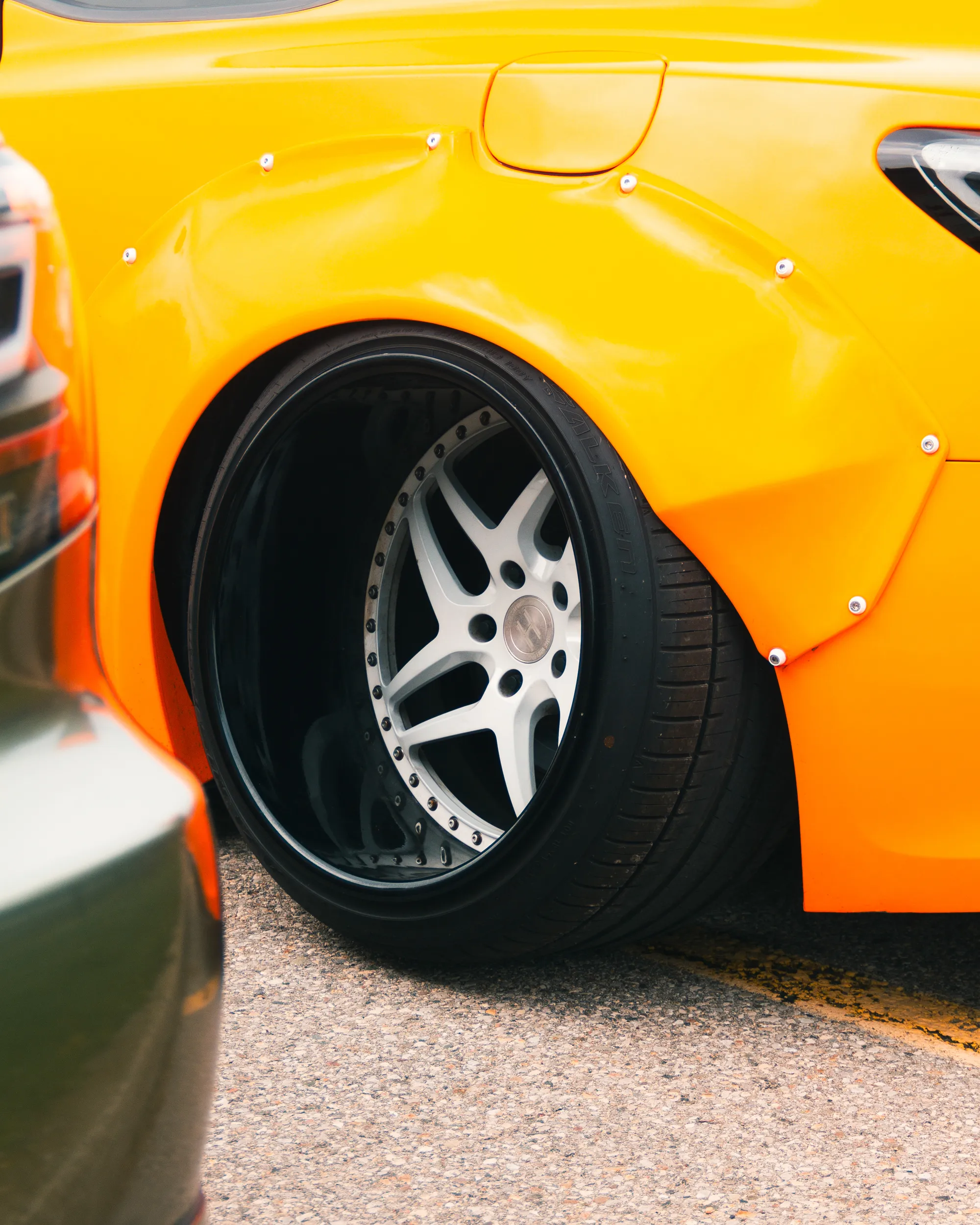 Car Show & Auto Event Coverage by Blake Ferguson Photography depicts a 2013 Hyundai Genesis Coupe Widebody at Forest City Cars & Coffee 2024 in London, Ontario, Canada. (2)