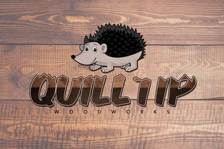Graphic Design Services depicts a Logo & Brand Identity for QuillTips Woodworks in Orangeville, Ontario, Canada. (5)