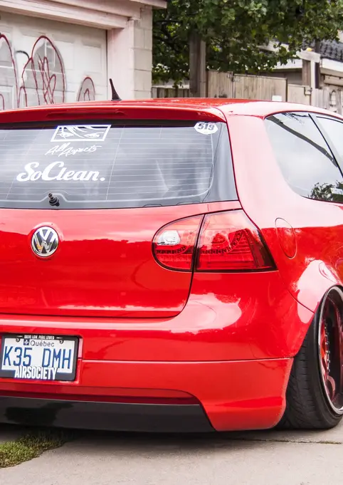 Car Photography by Blake Ferguson depicts Kevin Pratte’s modified 2008 Volkswagen Golf MK5 in China Town, Toronto, Ontario. (4) 