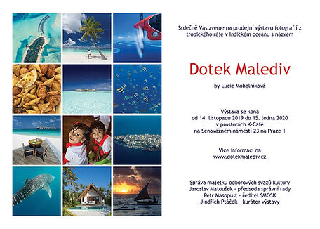 Výstava, Dotek Malediv, K-Café, Praha.jp