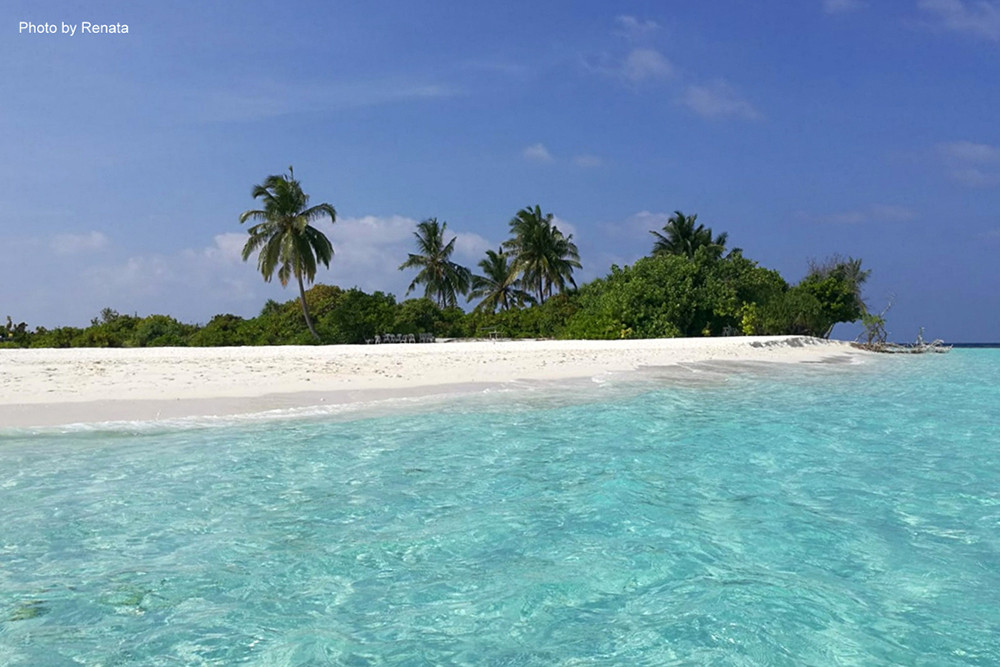 Alikoi Rah / Meerufenfushi na Alif Dhaal atolu na Maledivách.