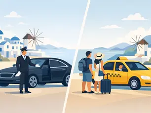 Private Driver Versus Taxi for Paros Travel