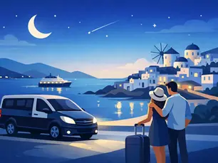 Reliable Transport for Late Arrivals in Paros