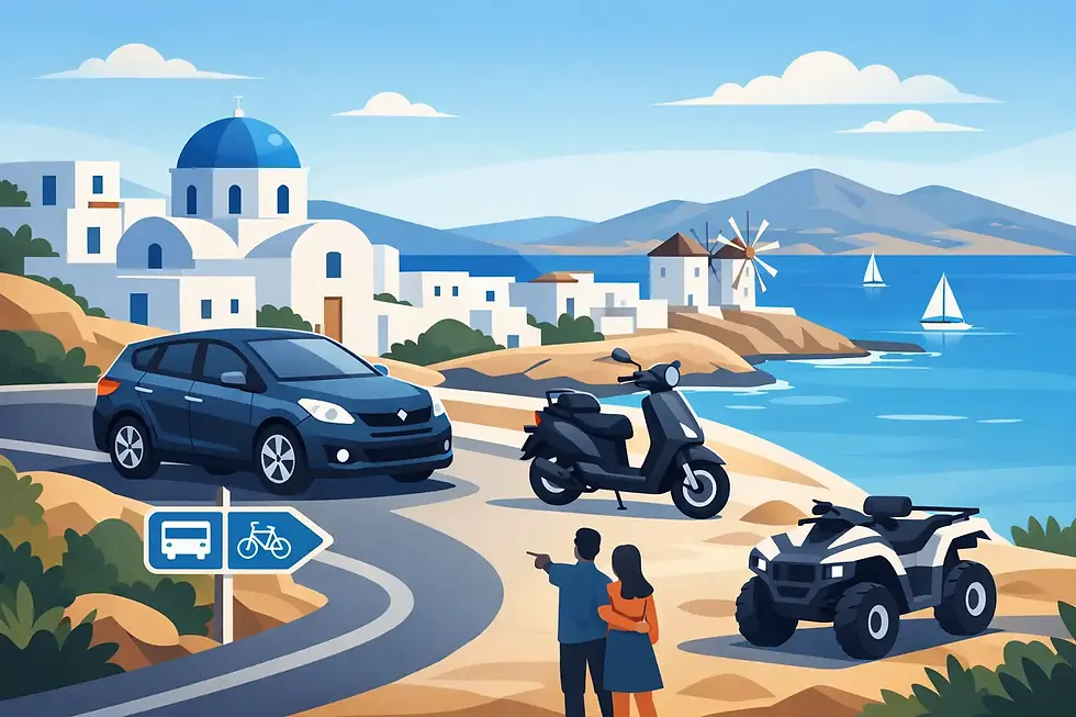 Is Private Transport Worth It in Paros?