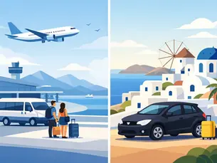 Airport Pickup or Rental Car for Your Paros Stay