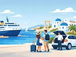 Paros Ferry Port Pickup Service That Works