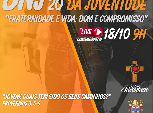 Setor Juventude realiza DNJ diferente em 2020