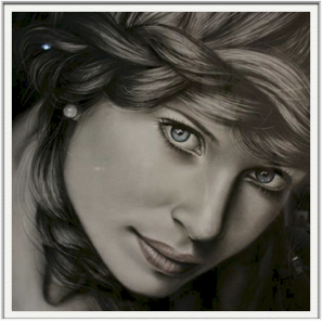 My drawing black pencil. 2002